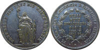 Kaiserreich Medaille - versilbert 25-jährige Jubiläum des Sieges über Frankreich - Sedan Metz Straßburg Paris -