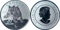 Kanada 20 Dollar Luchs 1/4 Oz Feinsilber -