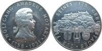 Österreich Medaille Wolfgang Amadeus Mozart auf den 175. Geburtstag -