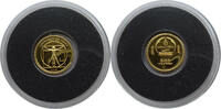 Mongolei 500 Togrog / Terper Leonardo da Vinci - 0,5 g Feingold -