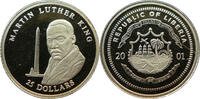 Liberia 25 Dollars Kleinste Goldmünze der Welt - Martin Luther King -