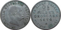 Brandenburg-Preußen 2 1/2 Silbergroschen Wilhelm I. 1861-1888 -