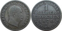 Brandenburg-Preußen 1 Silbergroschen Wilhelm I. (1861 - 1888) -