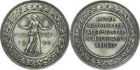 MÜNCHEN Versilberte Bronze-Preismedaille -