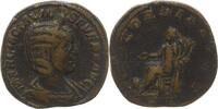 RÖMER Sesterz Otacilia (Gemahlin des Philippus I.) gest. ca. 248 244-249 -