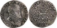 BELGIEN 1/10 Philippsdaalder Felipe II. 1556-1598 1571 -