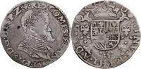 BELGIEN 1/5 Philippsdaalder Felipe II. 1556-1598 1566 -