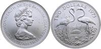 BAHAMAS 2 Dollars Elizabeth II. 1973-2022 1973 -