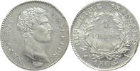 FRANCE 1 Franc Premier Empire - Napoleon I - Paris Mint -