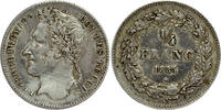 BELGIUM 1/4 Franc Leopold I -