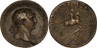 ROMAN EMPIRE AE Sestertius Trajanus -