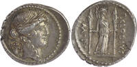 Roman Republic (Imperatorial) AR Denarius P. Clodius M.f. Turrinus -