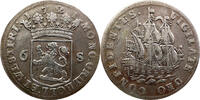 Netherlands (Republic), Holland - 6 Stuivers "Scheepjesschelling“ -