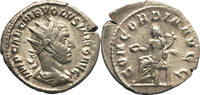 Roman Empire, Volusian (AD 251-253) Concordia AR Antoninianus. -