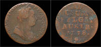 Austrian Netherlands oord Austrian Netherlands Brabant Maria-Theresia 1 oord (liard)1778 -