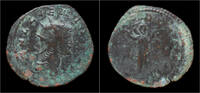 Roman antoninianus Gallienus AE antoninianus -