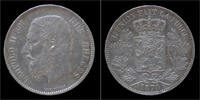 Belgium 5 frank 1870 Belgium Leopold II 5 frank 1870 EF 334.69 元292.85 元  ＋  167.34 元 运费