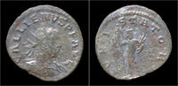 Roman antoninianus Gallienus billon antoninianus Jupiter standing left -
