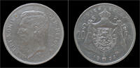 Belgium 20 frank 1932 Belgium Albert I 20 frank (4belga) 1932VL-pos A. EF 418.36 元334.69 元 含税 ＋  167.34 元 运费