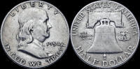 USA half dollar USA half dollar 1954 Franklin -