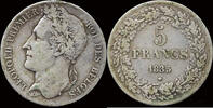 Belgium 5 frank Belgium Leopold I 5 frank 1835 pos B -