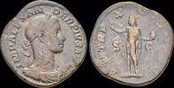 Roman sestertius Severus Alexander AE sestertius Sol standing left -