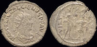 Roman antoninianus Gallienus AR antoninianus Victory facing Gallienus -
