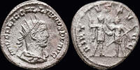 Roman antoninianus Gallienus Billon antoninianus Valerian and Gallienus facing each other -