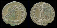 Roman AE3 Valens AE3 Victory advancing left -