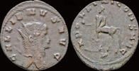 Roman AE antoninianus Gallienus AE antoninianus Centaur walking left -