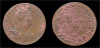 Austrian Netherlands double liard of oord Austrian Netherlands Brabant Maria-Theresia double oord (liard) 1777 -
