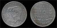 Belgium 10 frank Belgium Albert I 10 frank (2 belga) 1930FR-pos B -