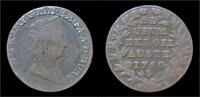 Austrian Netherlands double liard of oord Austrian Netherlands Brabant Maria-Theresia double oord (liard) 1750 -
