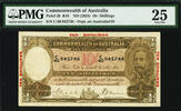 Australia 10 Shillings Australia Riddle/Sheehan ND Pick-20 R-10 Very Fine PMG 25 -