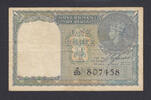 India Rupee British India One Pick-25a Last Prefix- Z Without Pinholes VF -