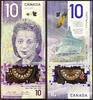 Canada Canada Polymer $10 RADAR Number (FTY) 3923293 BC-77a GEM UNC -