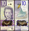Canada Canada Polymer $10 RADAR Number Change Over Prefix (FFE) 1287821 BC-77b UNC -