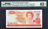 New Zealand 5 Dollars 1985-89 New Zealand  QEII 1985-89 S.T Russell Pick... 534.90 元 含税 ＋  163.97 元 运费