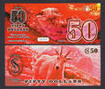 Canada Canada POLYMER Local Currency BC, 50 Community Dollars UNC -