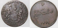2 Pice British East India Company Rare Year -