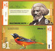 USA USA 2011 Local Currency BALTIMORE NOTE One ($1) Frederick Douglass UNC -