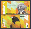 USA USA 2016 Local Currency BALTIMORE NOTE One ($1) Frederick Douglass UNC -