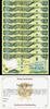 Iraq Dinar IRAQI 100,000 (10 x 10,000) Newly issued HYBRID with C.O.A UNC -