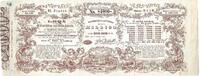 Austria Lottery Wien 15 october 1851. -