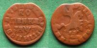 Russland 1 Kopeke Peter I. der Große 1682-1725 -