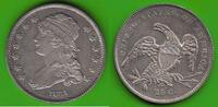 USA 25 Cents capped bust, toll erhalten, selten in dieser guten Qualität -