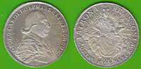 Würzburg 20 Kreuzer Georg Karl von Fechenbach 1795-1802, Patrona Franconia, toll erhalten -