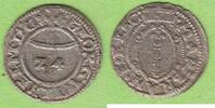 Brandenburg-Preußen 1/24 Taler Georg Wilhelm 1619-1640, Cölln, Kipper, äußerst selten -