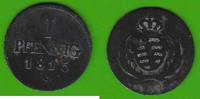 Sachsen 1 Pfennig selten -