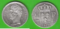 Frankreich 1/4 Franc Charles X. 1824-1830, Bayonne, hübsch, sehr selten -